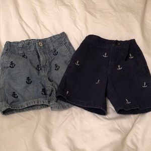 Nautical anchor shorts! ⚓️